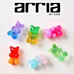 Colorful Bear Shoe Charm Set